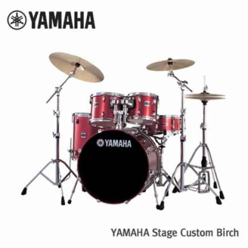 Yamaha Stage Custom Birch 5기통 드럼세트