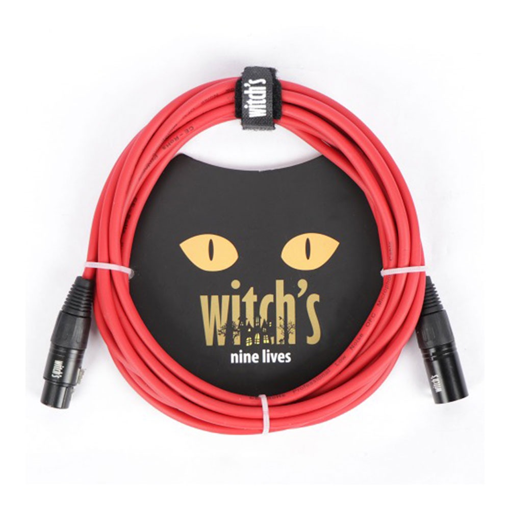 witch&#039;s nine lives 마이크 케이블 MIC CABLE RED (1.5m/3m/5m)